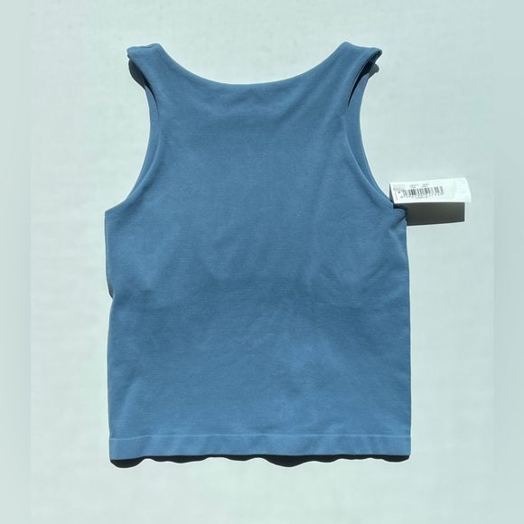 Free People Blue Intimately Clean Lines Cropped Tank - Size XS/S - Picture 1 of 7